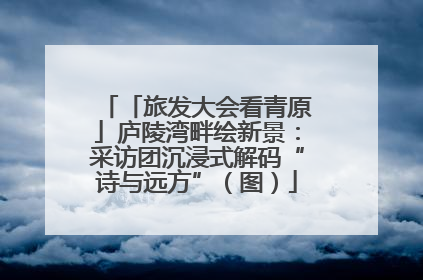 「旅发大会看青原」庐陵湾畔绘新景：采访团沉浸式解码“诗与远方”（图）