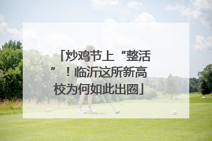 炒鸡节上“整活”！临沂这所新高校为何如此出圈