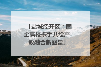 盐城经开区：国企高校携手共绘产教融合新图景