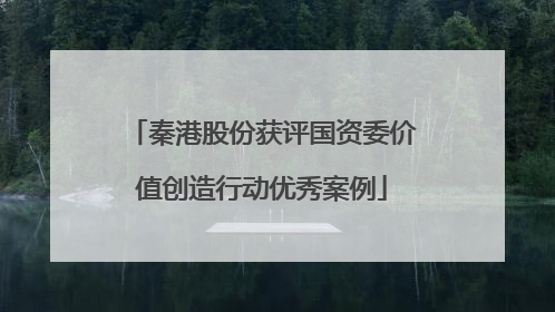 秦港股份获评国资委价值创造行动优秀案例