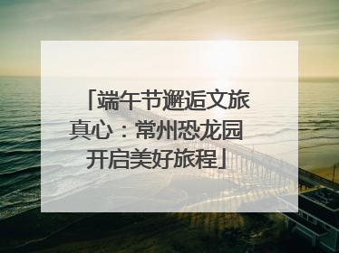 端午节邂逅文旅真心：常州恐龙园开启美好旅程