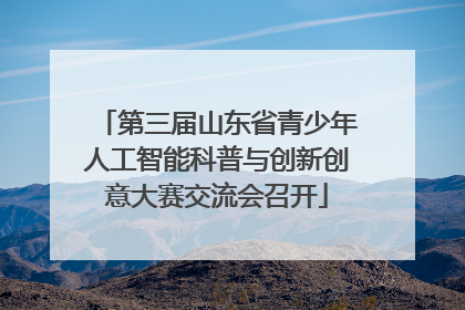 第三届山东省青少年人工智能科普与创新创意大赛交流会召开