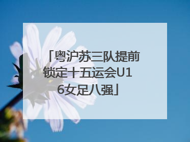 粤沪苏三队提前锁定十五运会U16女足八强