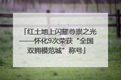 红土地上闪耀尊崇之光——怀化9次荣获“全国双拥模范城”称号