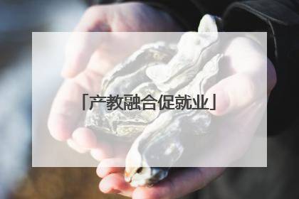 产教融合促就业
