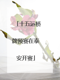 十五运桥牌预赛在泰安开赛