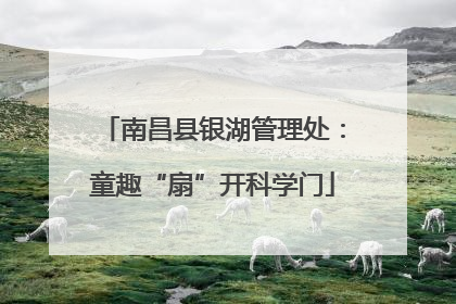 南昌县银湖管理处：童趣“扇”开科学门