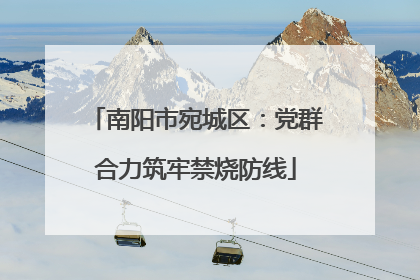 南阳市宛城区：党群合力筑牢禁烧防线