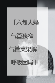 六旬大妈气管狭窄 气管支架解呼吸困局
