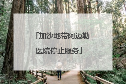 加沙地带阿迈勒医院停止服务