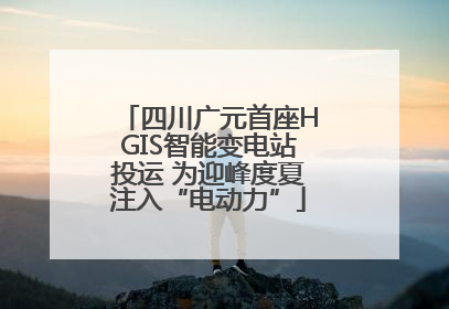四川广元首座HGIS智能变电站投运 为迎峰度夏注入“电动力”