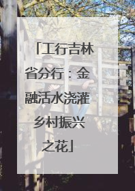 工行吉林省分行：金融活水浇灌 乡村振兴之花