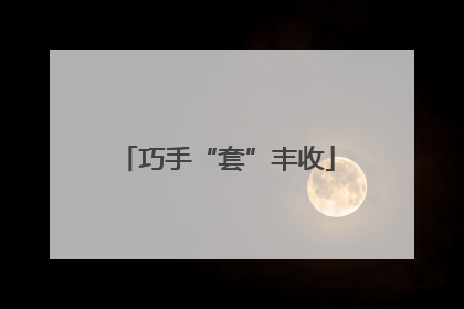 巧手“套”丰收