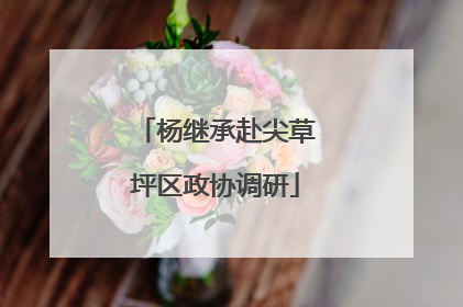 杨继承赴尖草坪区政协调研