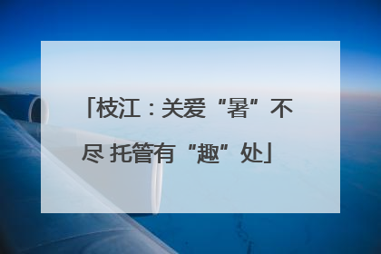 枝江：关爱“暑”不尽 托管有“趣”处