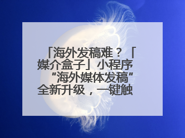 海外发稿难？「媒介盒子」小程序“海外媒体发稿”全新升级，一键触达全球！