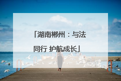 湖南郴州：与法同行 护航成长