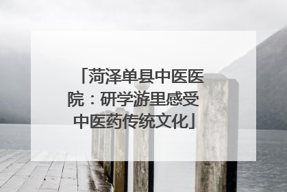 菏泽单县中医医院：研学游里感受中医药传统文化