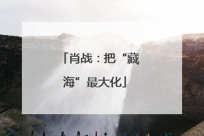 肖战：把“藏海”最大化