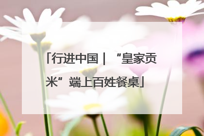行进中国｜“皇家贡米”端上百姓餐桌