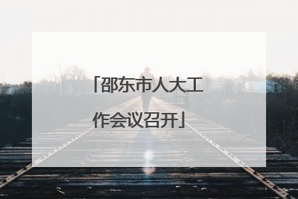 邵东市人大工作会议召开