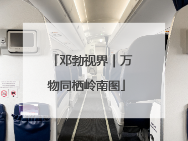 邓勃视界｜万物同栖岭南图