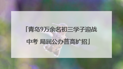 青岛9万余名初三学子迎战中考 局属公办普高扩招
