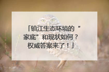 镇江生态环境的“家底”和现状如何？权威答案来了！