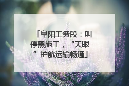 阜阳工务段：叫停黑施工，“天眼”护航运输畅通