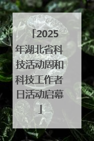 2025年湖北省科技活动周和科技工作者日活动启幕